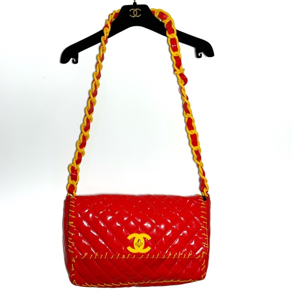 Limited Edition XL Patent Chanel Flap Bag (Collectors Dream) - Picture 4 of 10